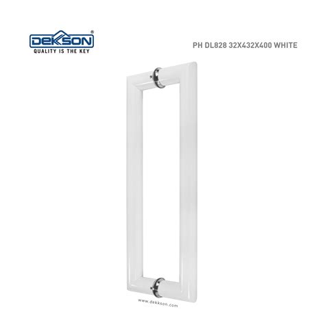 Pull Handle Deluxe Ph Dl X X White Dekkson Door Handle