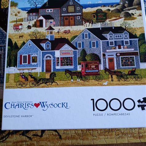 Charles Wysocki 1000 Piece Puzzles - Etsy