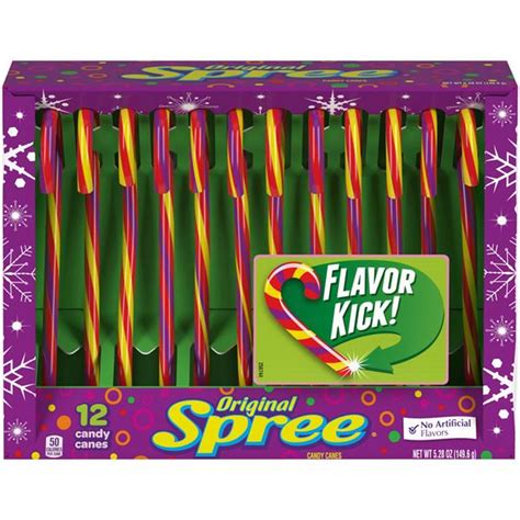 Spree Original Candy Canes 12ct Hy Vee Aisles Online Grocery Shopping