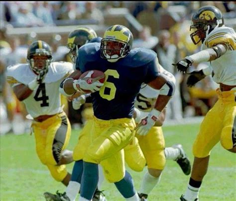 Tyrone Wheatley RB - Michigan | Michigan wolverines football, Michigan ...