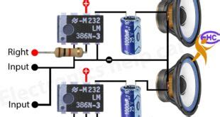 How To Make 12 Voltage Amplifier Circuit Electronics Help Care