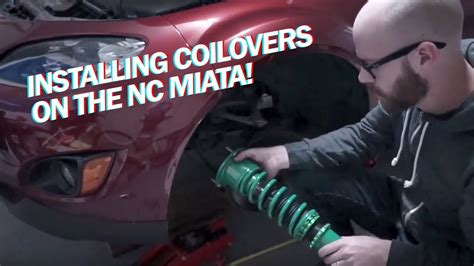 Installing Coilovers On The Nc Miata Youtube