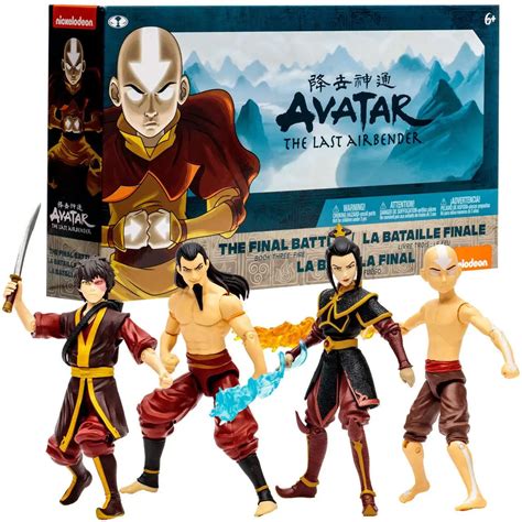 Mcfarlane Toys Avatar The Last Airbender The Final Battle Action