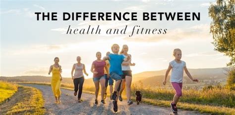 The Difference Between Health And Fitness Cms Fitness Courses