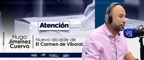 Hugo Jiménez Cuervo nuevo alcalde de El Carmen de Viboral MiOriente