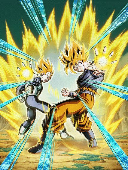 Batalla final al máximo poder Goku y Vegeta supersaiyajin