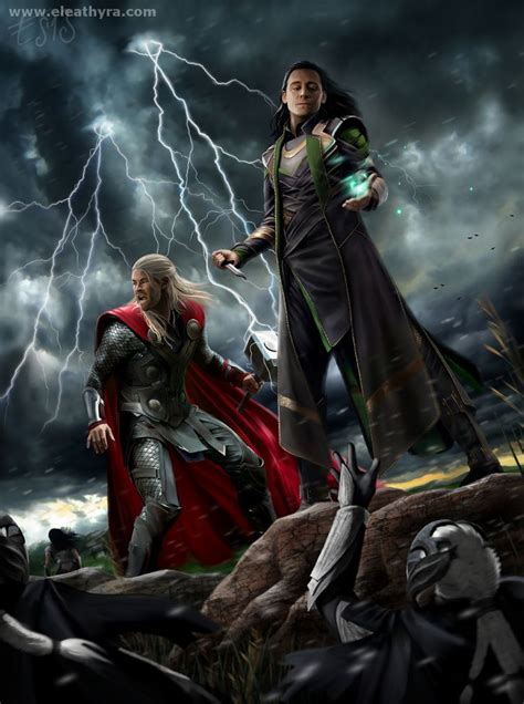 Tom Hiddleston Loki Digital Fan Art From Eleathyra Deviantart