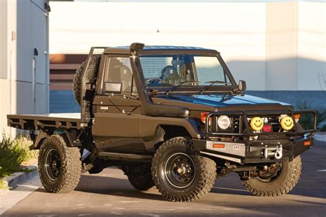 Vortec Powered 1991 Toyota Land Cruiser HZJ75 Pickup 5 Speed For Sale