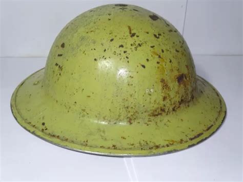 Ww2 British Army Brodie Mkii Helmet And Liner Jcs And W Ltd 1940 Size 7 £