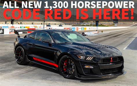 Shelby Announces 1300 Horsepower GT500 CODE RED