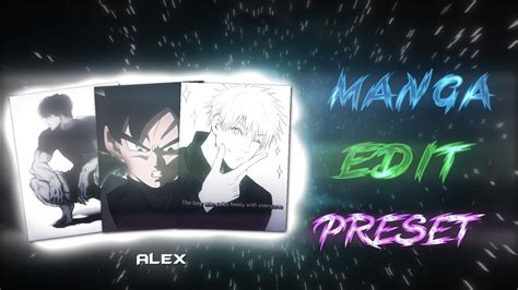 Trending Manga Edits Presets Alight Motion Presets YouTube