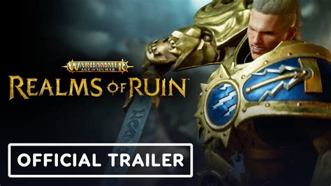 Warhammer Age Of Sigmar Realms Of Ruin Official Reveal Trailer YouTube