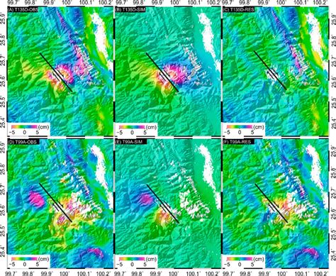 Frontiers Coseismic Displacement And Slip Distribution Of The May