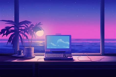 Aesthetic Laptop Lock Screen Wallpaper In Aesthetic Desktop