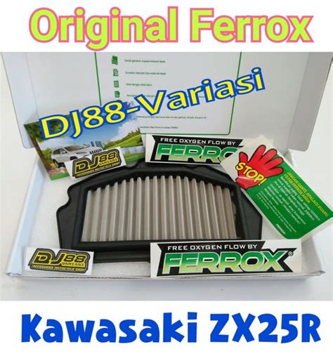 Jual Filter Udara Ferrox Kawasaki Zx25r Filter Racing New Ninja 250 Fi