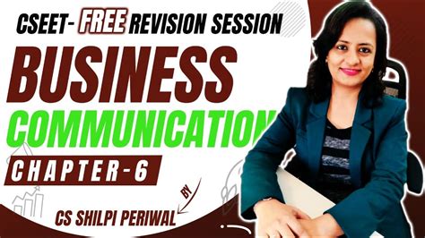 Cseet Business Communication In English Chapter Business