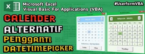 Cara Menampilkan Tanggal Di Visual Basic Excel Cara Membuat Dan