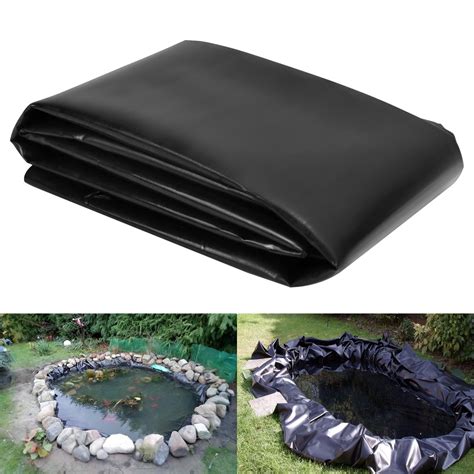 Sdldeer Pond Liner Mil Hdpe Pond Liners For Outdoor Ponds X