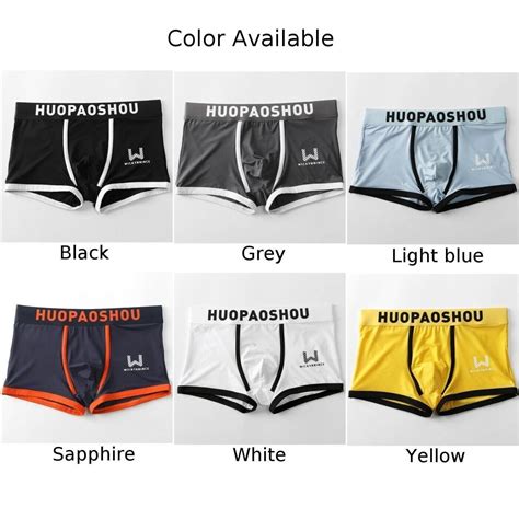 Culotte De Boxer En Soie Glac E Pour Hommes L G Re Et Respirante Ebay