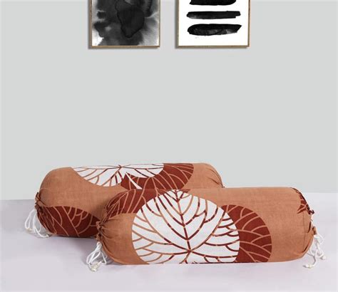 Bolster Covers: Buy Bolster Pillow Cover Online In India at Wooden Street