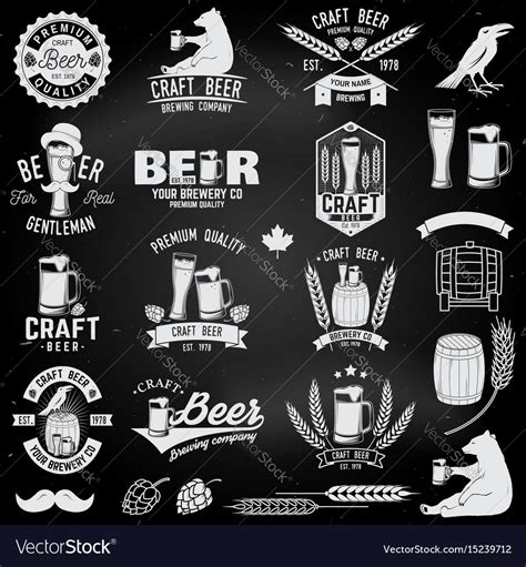 Vintage design for bar pub and restaurant Vector Image