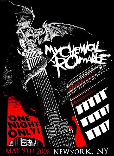 Pin by 𝒮𝒽𝒶𝓎 on Posters My chemical romance poster Rock band posters