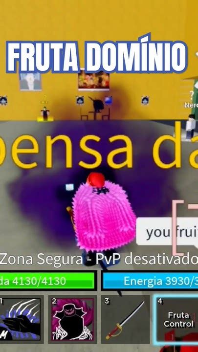 Consegui Fruta DomÍnio Blox Fruits Youtube