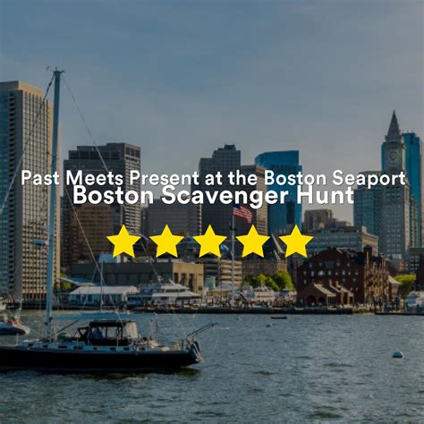 Boston Scavenger Hunt Past Meets Present At The Boston Seaport