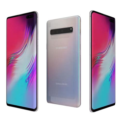 Refurbished Grade A Samsung Galaxy S10 5g 256gb Crown Silver Sprint