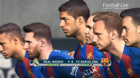 Pes Penalty Shootout El Clasico Real Madrid Vs Fc Barcelona