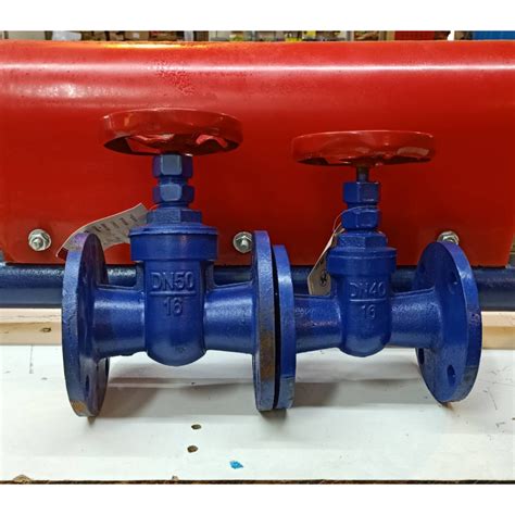 Jual Gate Valve DN 200 8Inci PN16 Besi Gerbang Katup Mengatur Aliran