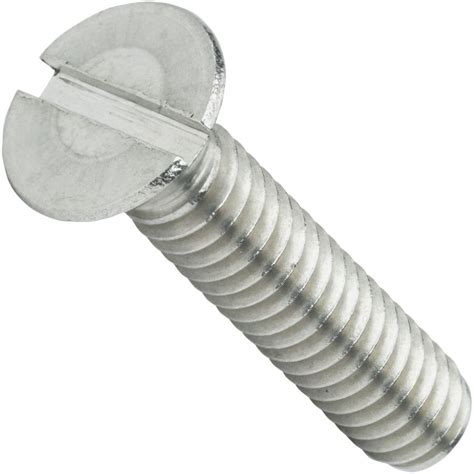 Fastenere 2 56 Slotted Flat Head Machine Screws Stainless Steel 18 8