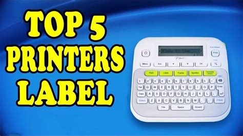 Top 5 Best Label Printers In 2022 | Label printer, Library labels, Labels