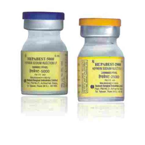 Heparin Sodium Injections At Best Price In Mumbai Maharashtra Hemant