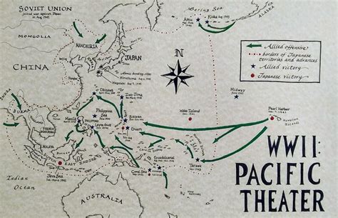 Wwii Pacific Theater Map | Hot Sex Picture