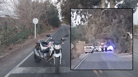 Tristeza murió el motociclista que chocó con un camión en Pocito