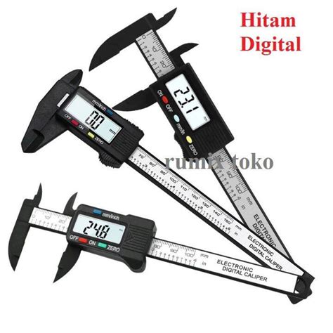 Digital Caliper Meter Jangka No Digital 0 150MM Jangka Caliper Sorong