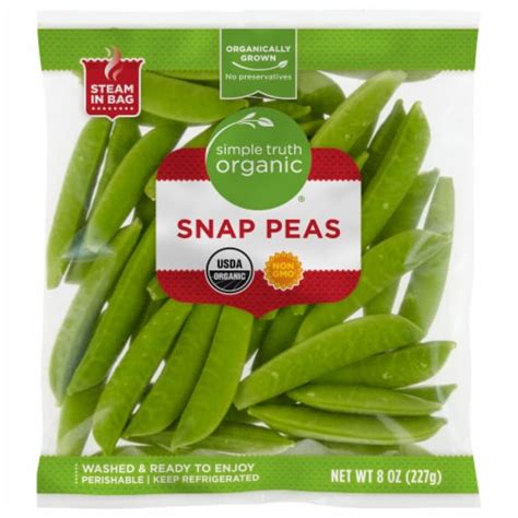 Simple Truth Organic Snap Peas Oz Kroger