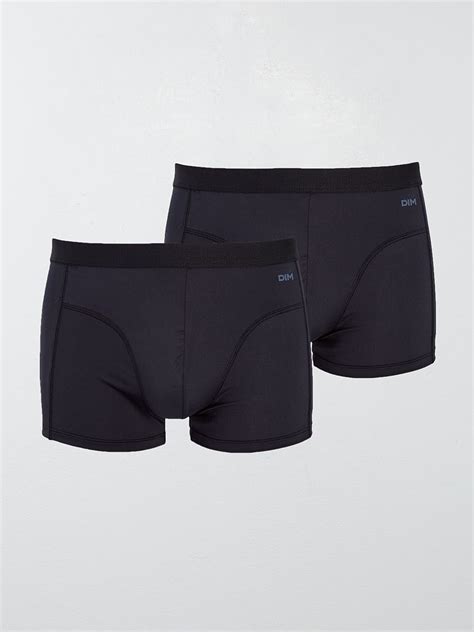 Lot De Boxers Ecodim De Dim Noir Kiabi