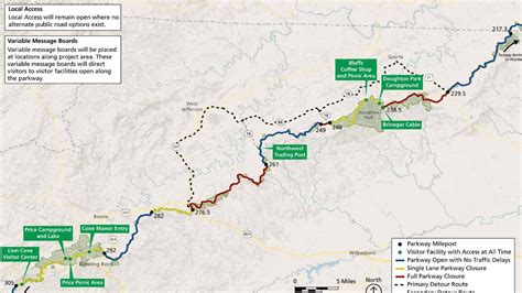 Blue Ridge Parkway Road Closures And Detour Information Raleigh News