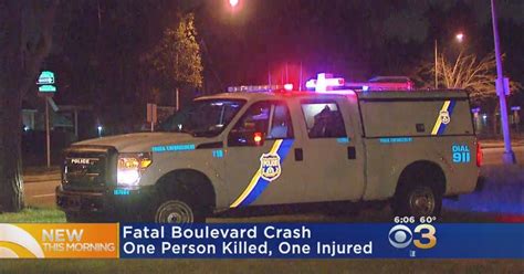 1 Dead 1 Hurt In Crash On Roosevelt Boulevard Cbs Philadelphia