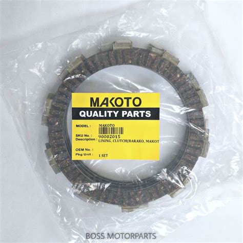 Makoto Clutch Lining Tmx Barako Shopee Philippines