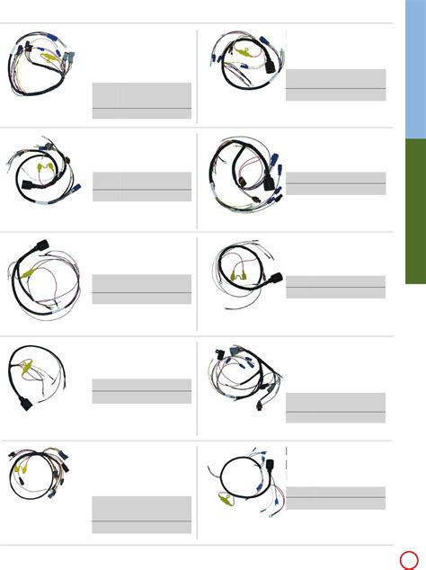 Johnson Evinrude Wiring Color Code Chart