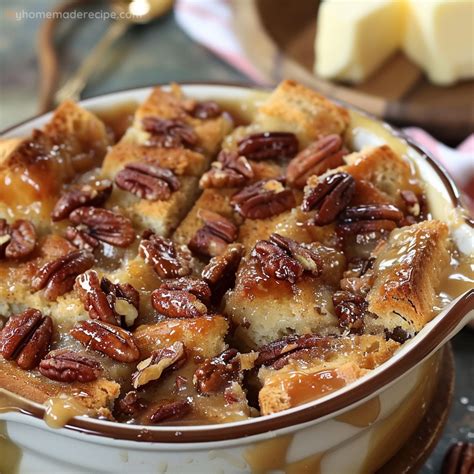 Pecan Pie Bread Pudding Recipe My Home Made Recipe