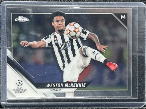 McKennie Weston 2021 22 Topps Chrome UEFA Champions League EBay