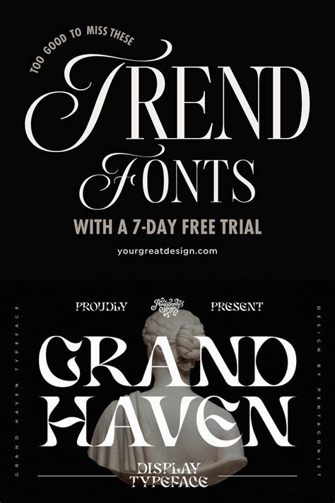 Now is the time! Modern fonts with a stylish seasonal design – Your ...