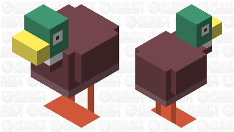 Crossy Road Mallard Minecraft Mob Skin