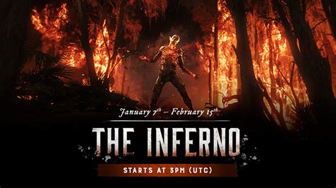 Steam Hunt Showdown The Inferno Schedule January 7th To February 15th