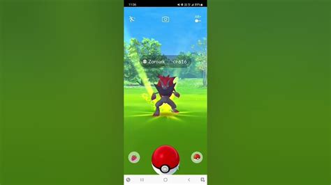 Pokemon Go Catch Zorua From Zoroark 捕捉從索羅亞克變身得來的索羅亞 Youtube