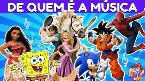 Adivinhe O Desenho Ou Filme Pela M Sica Desafio Musical De Quem